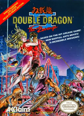 Double Dragon II - The Revenge (USA) (Rev 1) box cover front